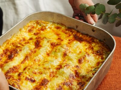 Lasagnes saumon-épinards