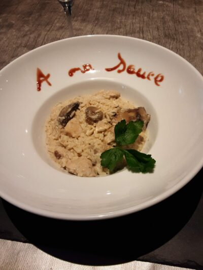 Risotto poulet champ