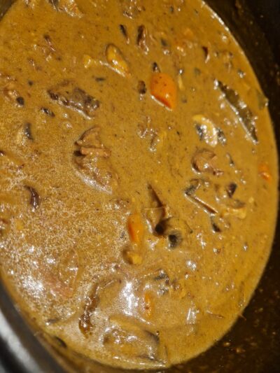Boeuf Stroganoff & riz
