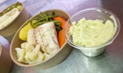 Aïoli de filet d'Eglefin en cuisson sous vide basse température & légumes vapeur