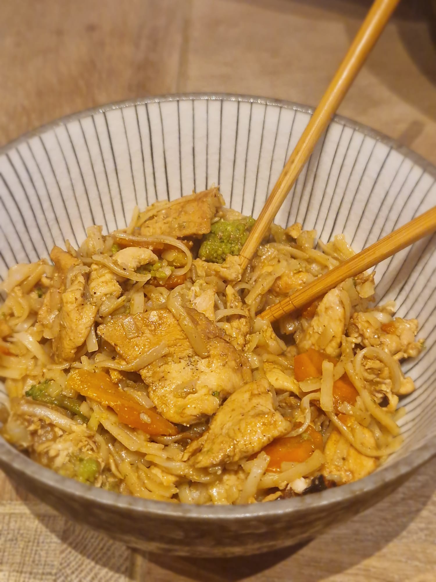 Pad Thai poulet